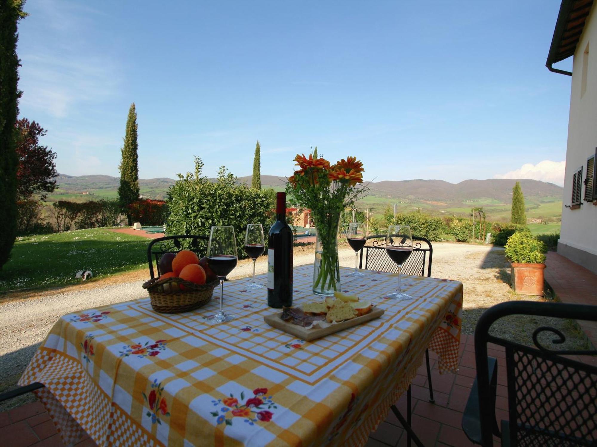 Modern Farmhouse In Pienza With Pool Eksteriør billede