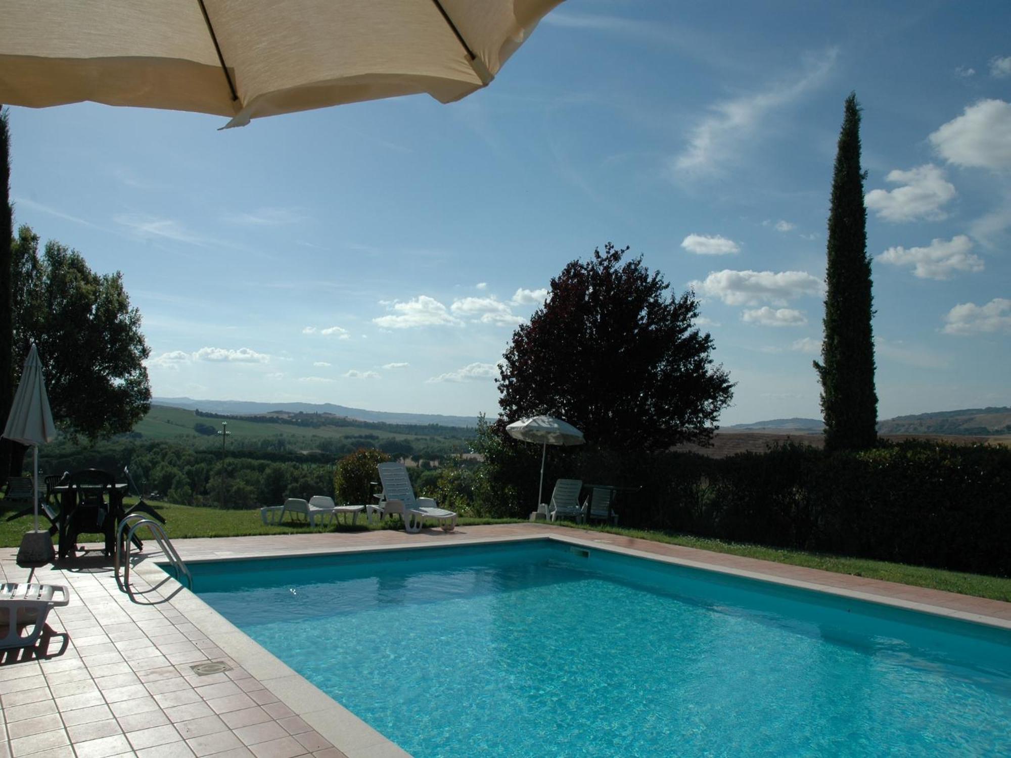 Modern Farmhouse In Pienza With Pool Eksteriør billede