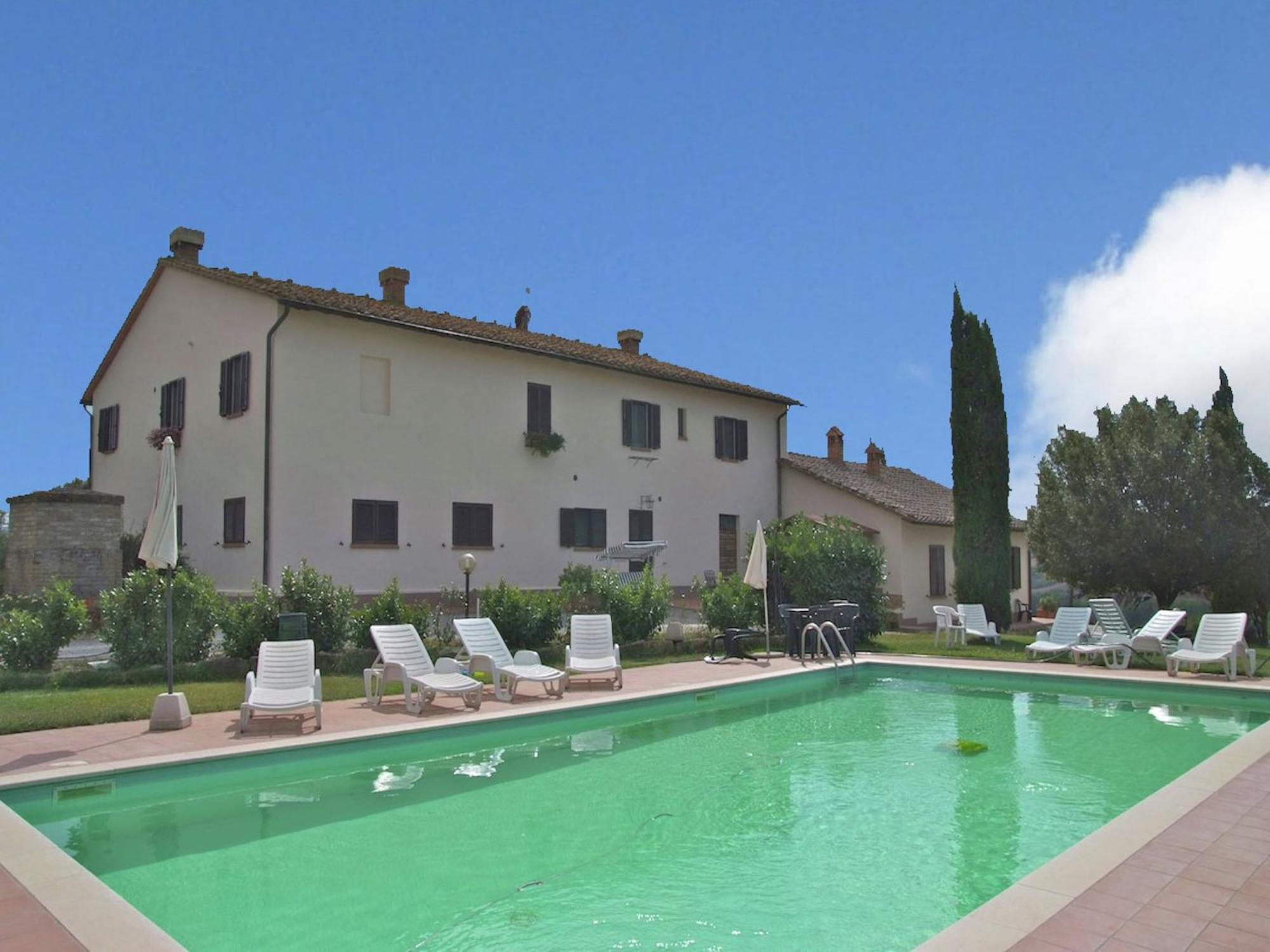 Modern Farmhouse In Pienza With Pool Eksteriør billede