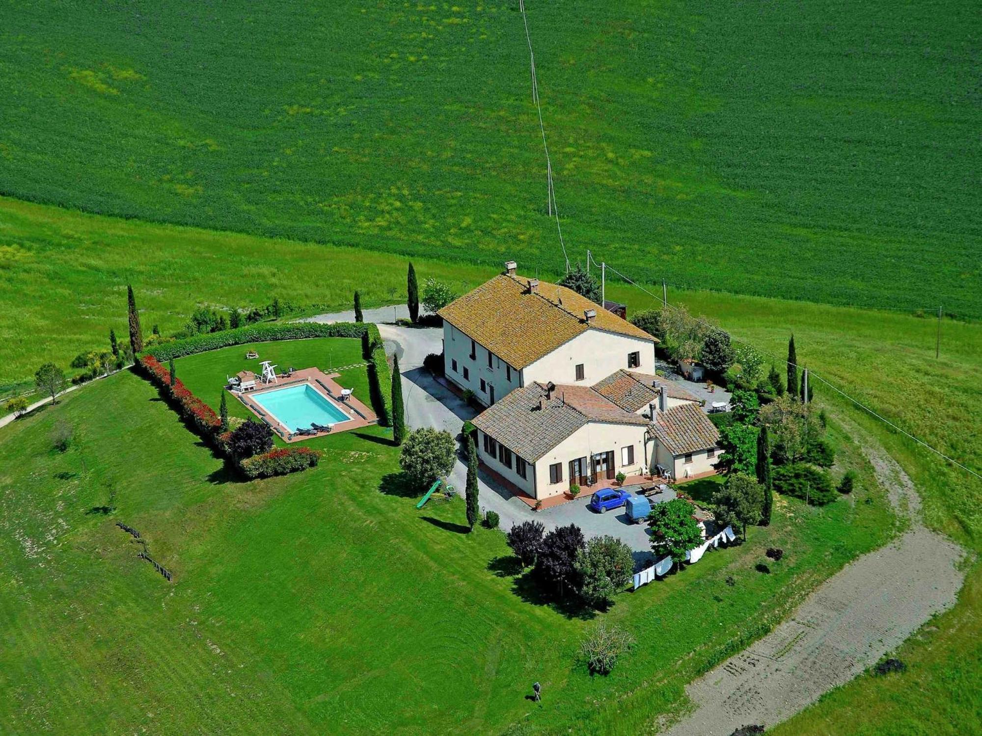 Modern Farmhouse In Pienza With Pool Eksteriør billede