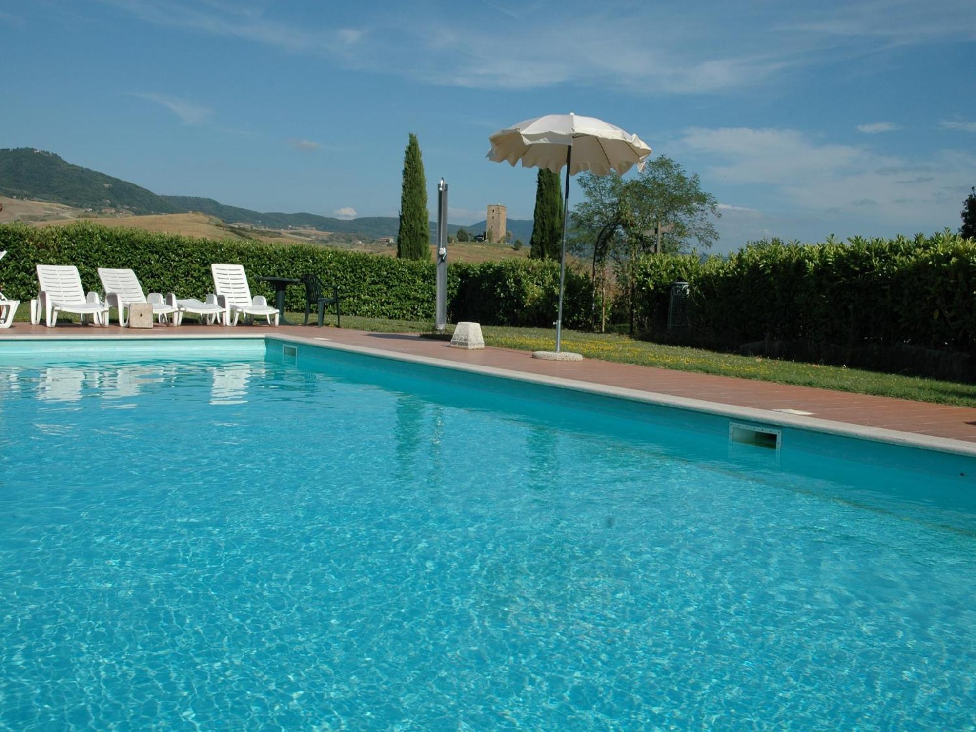 Modern Farmhouse In Pienza With Pool Eksteriør billede