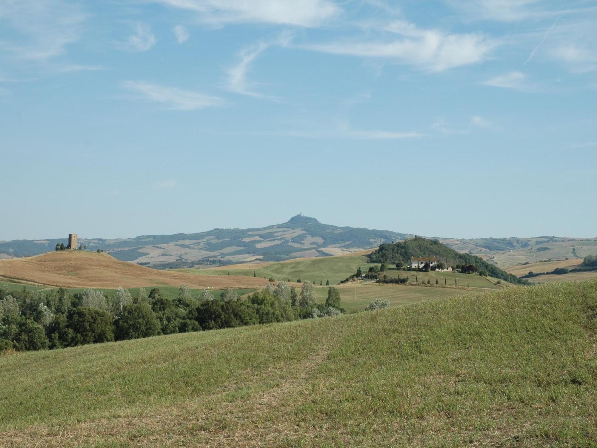 Modern Farmhouse In Pienza With Pool Eksteriør billede