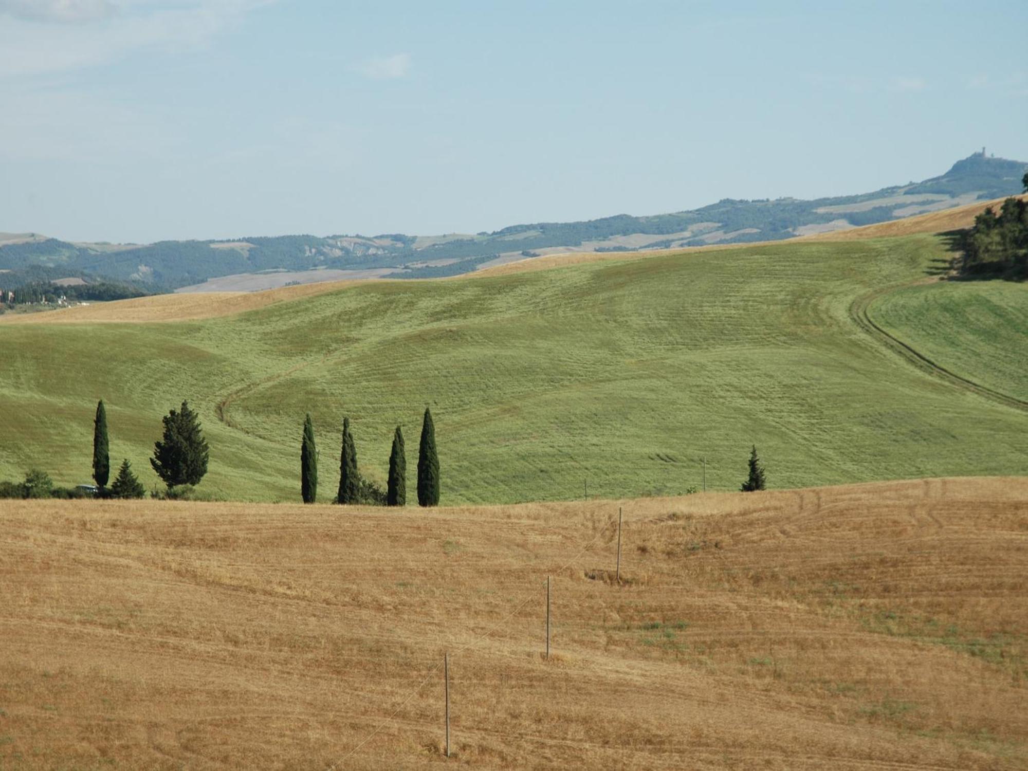 Modern Farmhouse In Pienza With Pool Eksteriør billede
